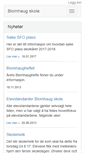 Mobile Screenshot of blomhaug.gjovikskolen.no