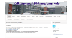 Desktop Screenshot of biri.gjovikskolen.no