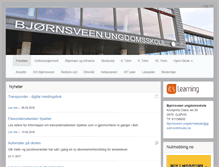 Tablet Screenshot of bjornsveen.gjovikskolen.no